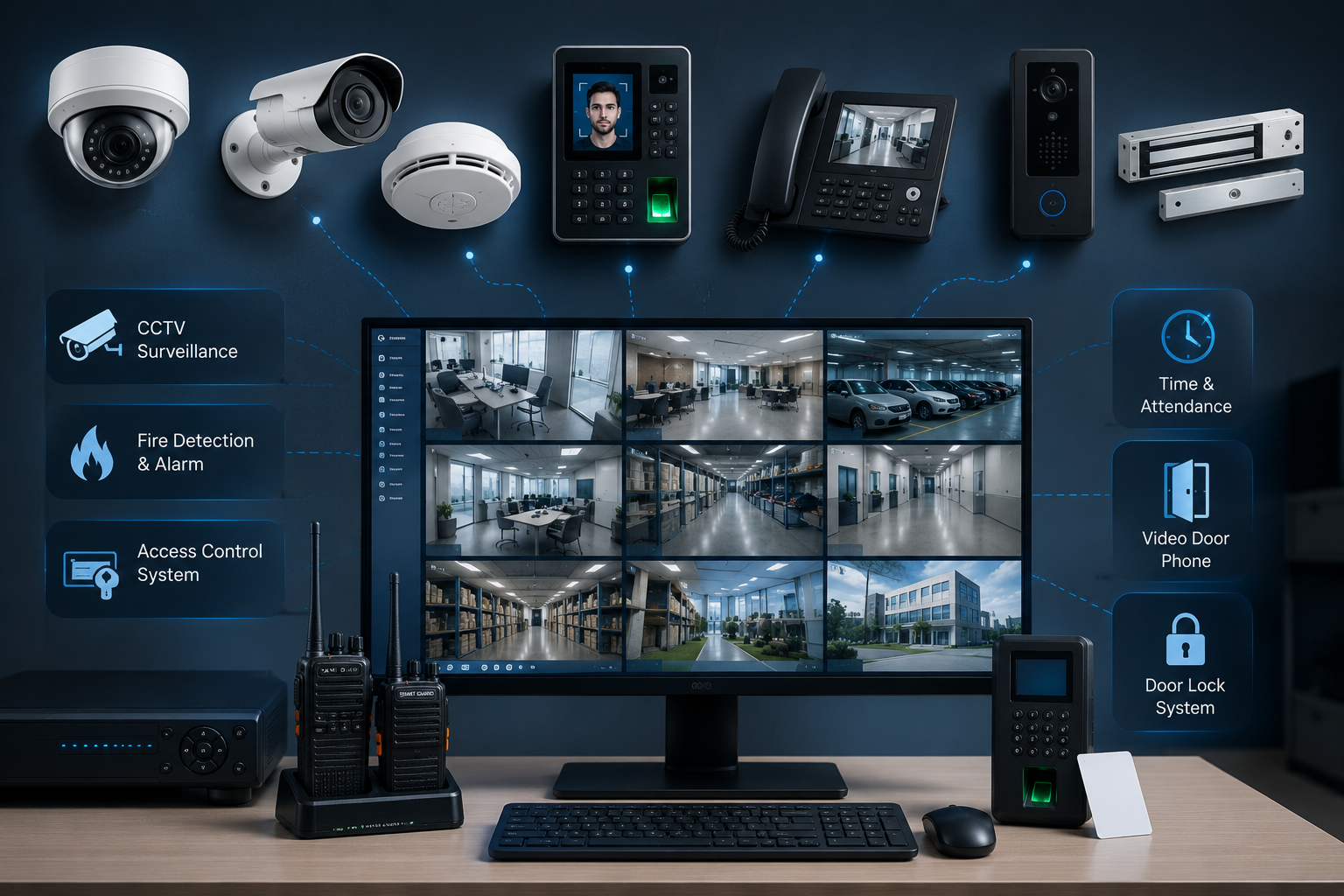 Complete Security System Setup