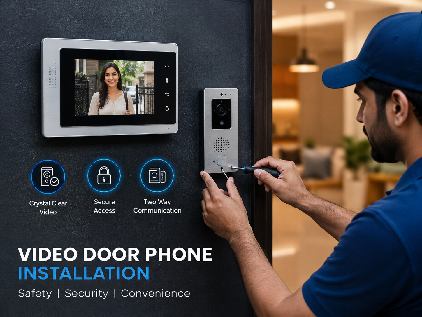 Video Door Phone Installation